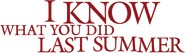 Logo of I Know What You Did Last Summer image size 6000x1709