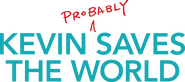 Logo of Kevin (Probably) Saves the World image size 2896x1289