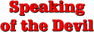 Logo of Speaking of the Devil image size 780x266