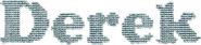 Logo of Derek image size 437x99