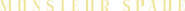 Logo of Monsieur Spade image size 12000x738