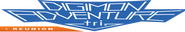 Logo of Digimon Adventure tri. Part 1: Reunion image size 800x138