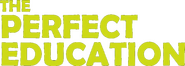 Logo of The Perfect Education image size 904x321
