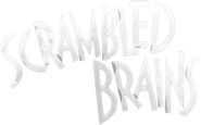 Logo of Scrambled Brains image size 508x317
