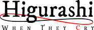 Logo of Higurashi: When They Cry image size 1970x624