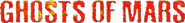 Logo of Ghosts of Mars image size 1116x141