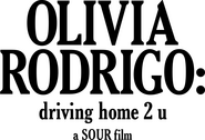 Logo of OLIVIA RODRIGO: driving home 2 u (a SOUR film) image size 1585x1078