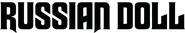 Logo of Russian Doll image size 1203x217