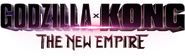 Logo of Godzilla x Kong: The New Empire image size 1168x354