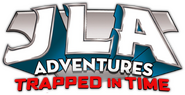 Logo of JLA Adventures: Trapped in Time image size 593x306