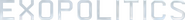 Logo of Exopolitics image size 4301x468