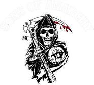 Logo of Sons of Anarchy image size 784x714