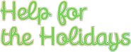 Logo of Help for the Holidays image size 591x235