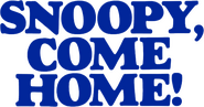 Logo of Snoopy, Come Home image size 551x290