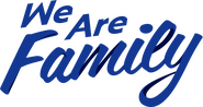 Logo of We Are Family image size 2893x1540