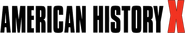 Logo of American History X image size 781x139