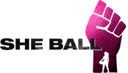 Logo of She Ball image size 985x560