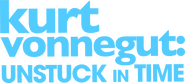 Logo of Kurt Vonnegut: Unstuck in Time image size 2604x1175