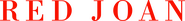 Logo of Red Joan image size 1910x221