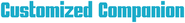 Logo of Customized Companion image size 2578x316