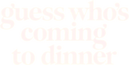 Logo of Guess Who's Coming to Dinner image size 793x403