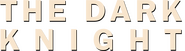 Logo of The Dark Knight image size 1315x359