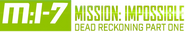 Logo of Mission: Impossible - Dead Reckoning Part One image size 2397x413