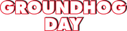Logo of Groundhog Day image size 4315x1046