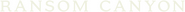 Logo of Ransom Canyon image size 1278x84