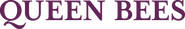 Logo of Queen Bees image size 4319x670