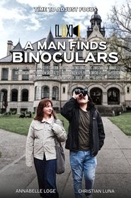 poster A Man Finds Binoculars