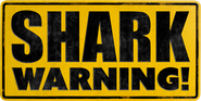 Logo of Shark Warning image size 2535x1271