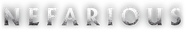 Logo of Nefarious image size 1845x297