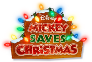 Logo of Mickey Saves Christmas image size 1456x980