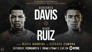 Backdrop of Gervonta Davis vs. Hugo Ruiz image size 2360x1328