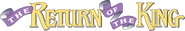 Logo of The Return of the King image size 4320x720