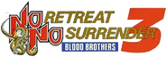 Logo of No Retreat, No Surrender 3: Blood Brothers image size 740x255