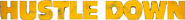 Logo of Hustle Down image size 592x63