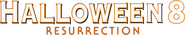 Logo of Halloween: Resurrection image size 1077x201