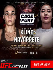 poster CFFC 127: Kline vs. Navarrete