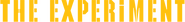 Logo of The Experiment image size 1277x153