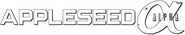 Logo of Appleseed Alpha image size 786x147