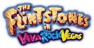 Logo of The Flintstones in Viva Rock Vegas image size 1054x536