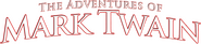Logo of The Adventures of Mark Twain image size 782x172
