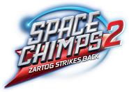 Logo of Space Chimps 2: Zartog Strikes Back image size 1697x1223