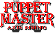 Logo of Puppet Master X: Axis Rising image size 502x299