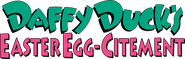 Logo of Daffy Duck's Easter Egg-Citement image size 1600x511