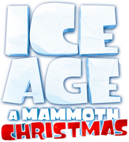 Logo of Ice Age: A Mammoth Christmas image size 946x1036