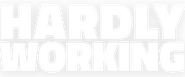 Logo of Hardly Working image size 1200x500