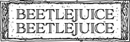 Logo of Beetlejuice Beetlejuice image size 1600x518
